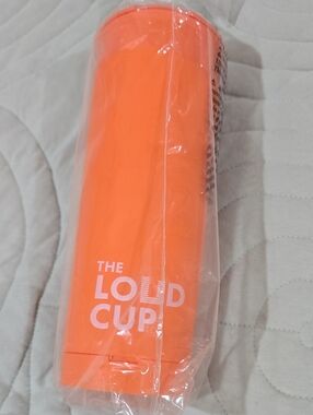 The LOLD CUP Insulated Travel Tumbler — Bright Orange